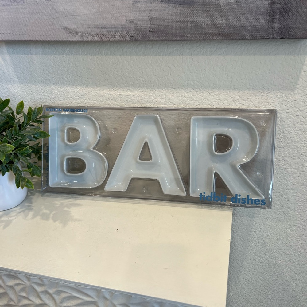 BAR Dishes - White